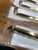 Mid-Century Modern Cabinet Hardware Honey Bronze For Sale - Image 3 of 4