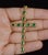 Metal Certified Natural 2.78cts Emerald 18k 750 Solid Gold Filigree Cross Byzantine Etruscan Pendant For Sale - Image 7 of 11