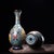 Monumental Pair of Chinese Cloisonné "Dragon" Vases With Qianlong Mark - 18 LBS For Sale - Image 4 of 9