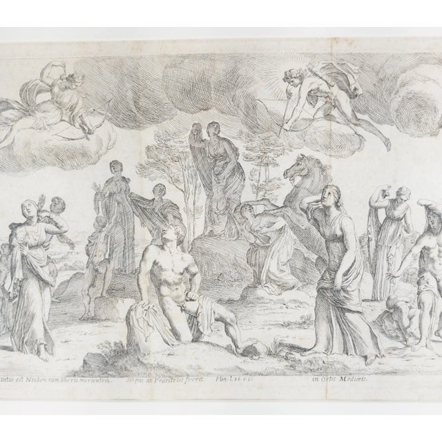 17th Century French Copper Engraving Print by Francis Perrier For Sale - Image 4 of 10