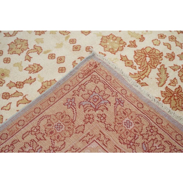 Red Oushak Rug 6' X 9' For Sale - Image 8 of 10