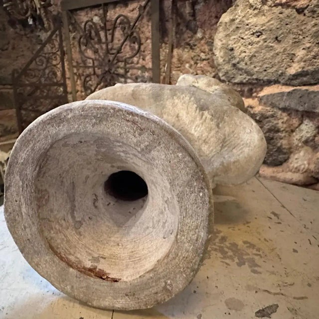 Art Nouveau 1930s Terracotta Sicilian Sculpture of a Young Girl For Sale - Image 3 of 13