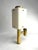 1950s Large Brass and Opaline Glass Lantern attributed to Stilnovo, Italy, 1950s For Sale - Image 5 of 12