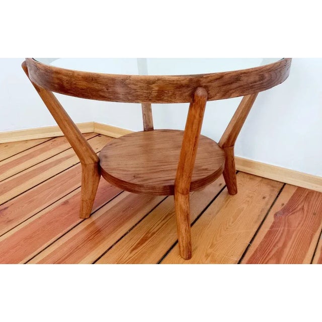 Coffee Table attributed to K. Kozelka for Interier Praha, Czechoslovakia, 1930s For Sale - Image 4 of 13