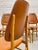 Set of 5 - Mid Century Modern Scandinavian Dining Chairs | Diamond Stitched Upholstery, C. 1960's For Sale - Image 11 of 15