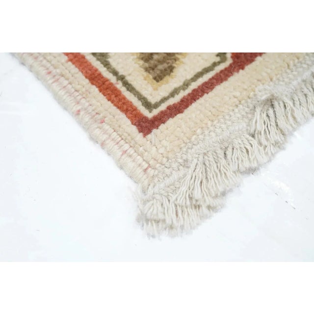 Traditional Oushak Rug 4'1'' X 6'1'' For Sale - Image 3 of 9