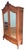Antique French Louis XV Style Carved Walnut Double Mirror Door Armoire Wardrobe For Sale - Image 4 of 18