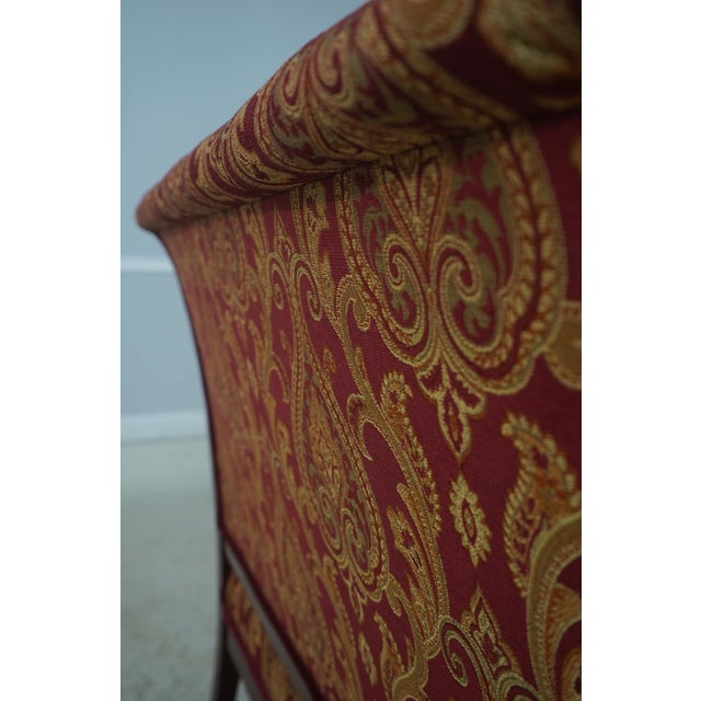 Antique 19th C. French Empire Bronze Mounted Settee Loveseat For Sale - Image 16 of 18