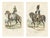 Horace Vernet, Napoleon Bonaparte Imperial Guard Cavalry, 1843, Paper For Sale