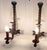 Rustic Vintage Rustic Wall Lamps with Wrought Iron Frames, 1970s, Set of 2 For Sale - Image 3 of 8