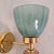 Metal 1990s Mid Century Modern Green and Amber Murano Glass Sconces - a Pair For Sale - Image 7 of 11