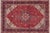 Persian Bakhtiari Red/Purple Wool Rug - 8'6'' X 11'3'' For Sale - Image 9 of 10