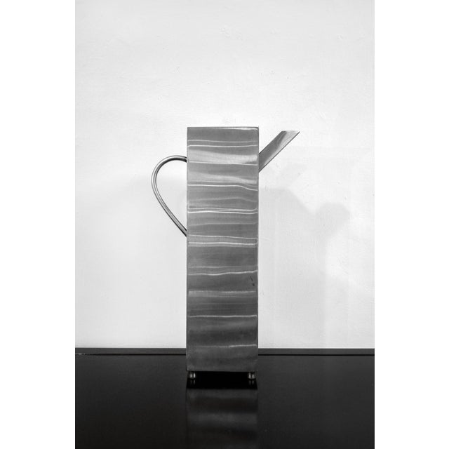 Metal Vase by Aldo Rossi, Italy, 1980s For Sale - Image 6 of 6