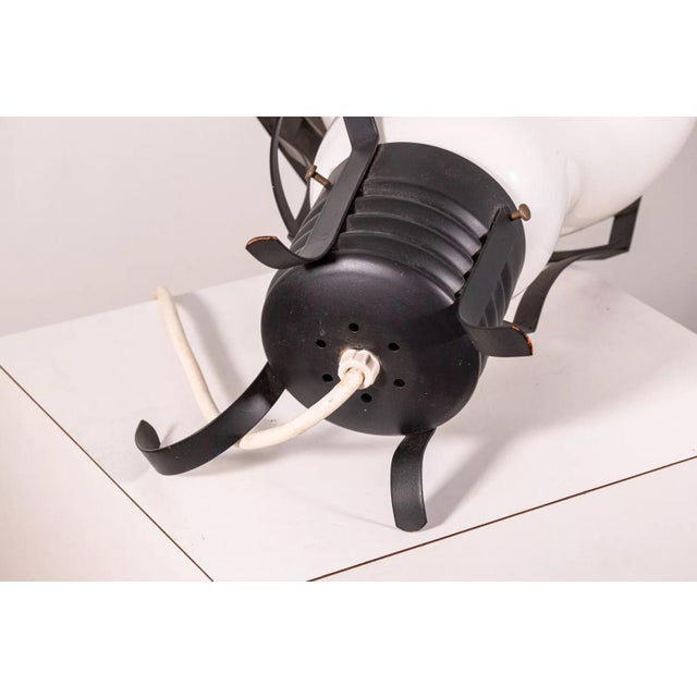 X Base Post Modern Pop Art Light Bulb Table Lamps - A Pair For Sale - Image 9 of 12