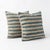 Mid-Century Modern Boho Geometric Rug Pillow Cover 20'' X 20'' - Set of Two For Sale - Image 3 of 4
