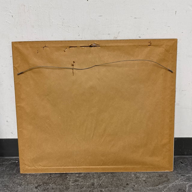 Circa 1976 J. Mayons Pastel Panting of Male Nude, SIgned For Sale - Image 12 of 12