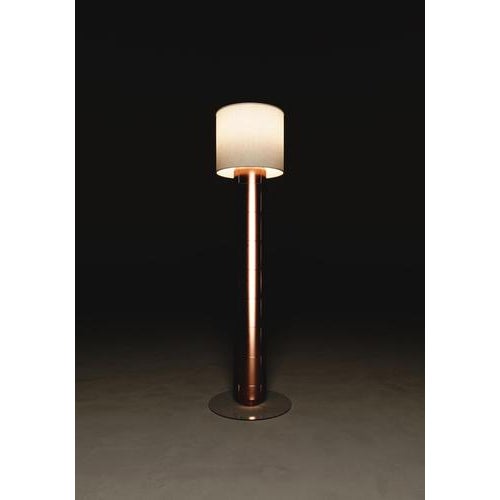 Large Navazi Floor Lamp in Ceramic with Linen and Frosted Glass by Svitanok For Sale - Image 6 of 10