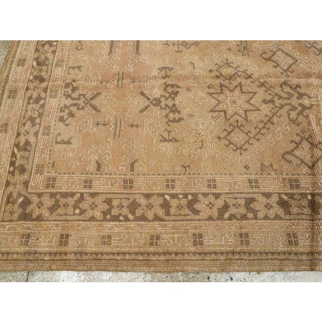 Sand Galerie Shabab Collection Early 20th Century Turkish Oushak Rug For Sale - Image 8 of 10