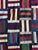 Antique Patchwork Quilt Rail Fence Pattern 64” X 50” For Sale - Image 4 of 6