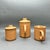 Mid 20th Century Vintage Nerina Louveira Brazil Terracotta Demitasse Set: Coffee Pot, 6 Cups Saucers, Creamer, Sugar - 17 pcs For Sale - Image 5 of 10