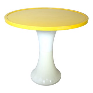 Vintage Space Age Tulip Shape Table, 1970s For Sale