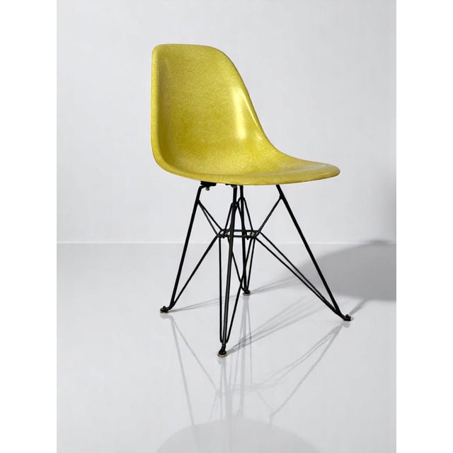 Plastic Modernica Case Study Fiberglass Eiffel Side Chairs - Set of 4 For Sale - Image 7 of 9