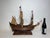 Mid 20th Century Antique Ship Model of the Mayflower For Sale - Image 5 of 12