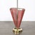Mid-Century Modernist Sculptural Brass & Carnelian Red Enamel Umbrella Stand For Sale - Image 13 of 18