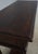 Wood Theodore Alexander Mahogany 2 Tier 2 Drawer Console Table For Sale - Image 7 of 18