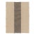 Rug & Kilim’s Contemporary Kilim With Textural Stripes in Beige & Black Tones For Sale