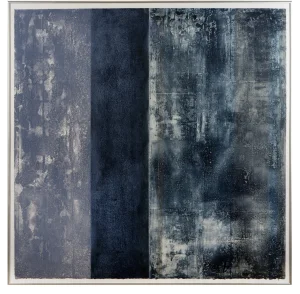 Saskia Moro, Blue Abstraction, 2001, Acrylic on Paper