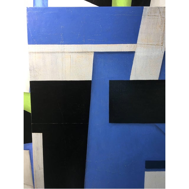 Abstract Cecil Touchon Large Painting on Canvas Titled: PDP928ct17 2017 For Sale - Image 3 of 10