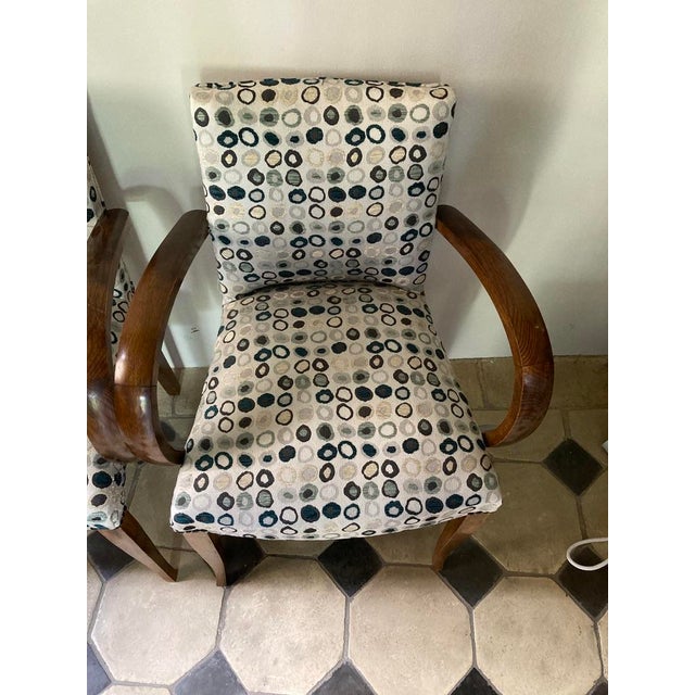 Bridge Chairs, France, 1950s, Set of 2 For Sale - Image 4 of 11