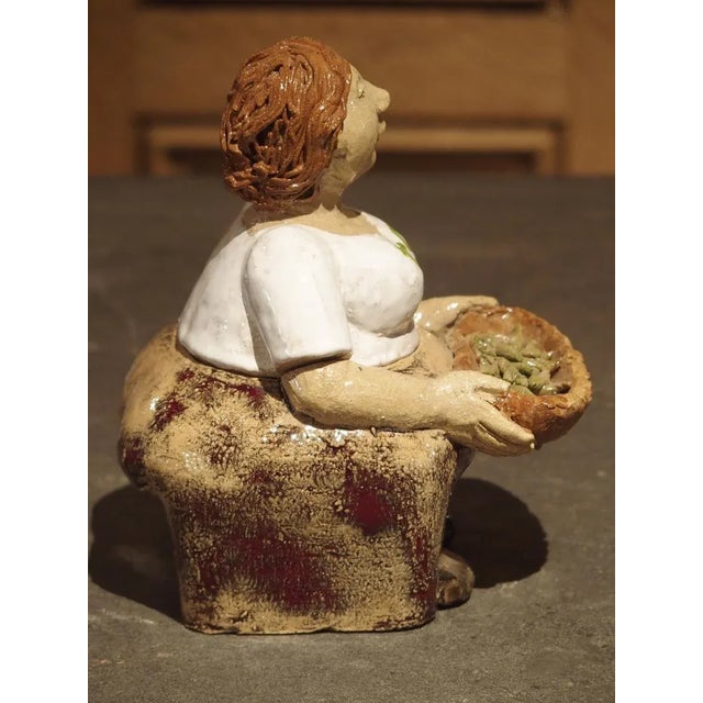 Painted French Tea Leaf Holder From Provence For Sale - Image 10 of 11