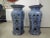 Pair Of Early 20th Century Chinese Glazed Terra Cotta Pedestals Or Stands. These Stunning Antique Chinese Pedestals Are...