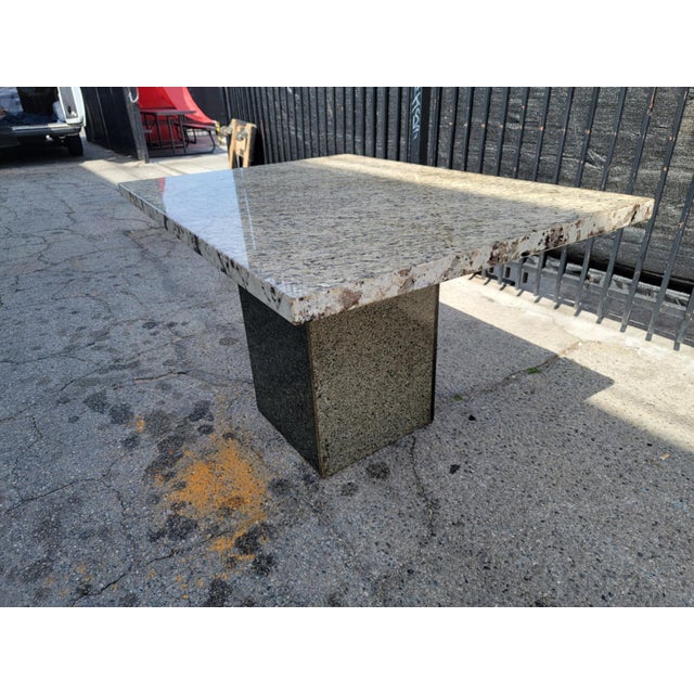 Vintage Granite Dining Table. For Sale - Image 14 of 18