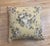Vintage Yellow and Floral Pillow by Trs For Sale - Image 4 of 6
