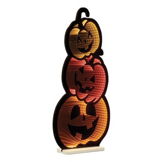 Triple Jack-o-Lantern Ekkolight 35.5"H For Sale