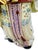 Vintage Chinese Lu Xing God of Prosperity Statue | 1970s Famille Rose Porcelain Figurine | Asian Home Decor Feng Shui Collectible | Good Fortune Gift For Sale - Image 11 of 13