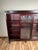 Antique Arts & Crafts Leaded Glass Mahogany Bookcase C. 1920 For Sale - Image 11 of 11
