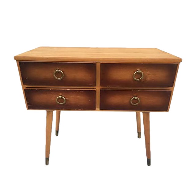 Wooden Chest of Drawers, 1950s For Sale