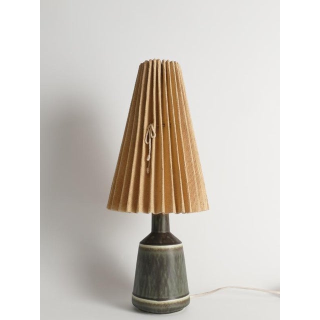 Scandinavian Modern Stoneware Table Lamp from Desiree Stentøj, 1960s For Sale - Image 10 of 11