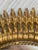Metal 1960s Round Spanish Gilt Metal Sunburst Mirror For Sale - Image 7 of 8