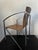 Vintage Chrome and Beech Dining Chair in Bentwood, 1990s For Sale - Image 3 of 17
