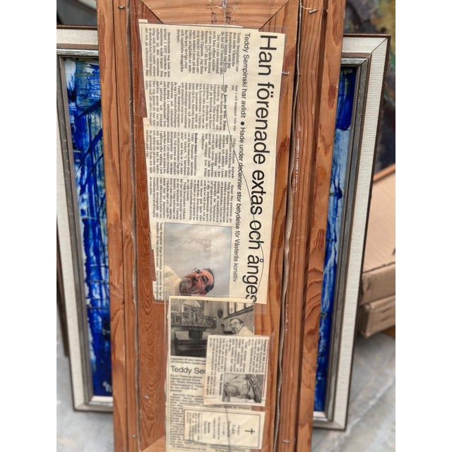 Teddy Sempinski, Transition, 1960s, Oil on Canvas, Framed For Sale - Image 12 of 14