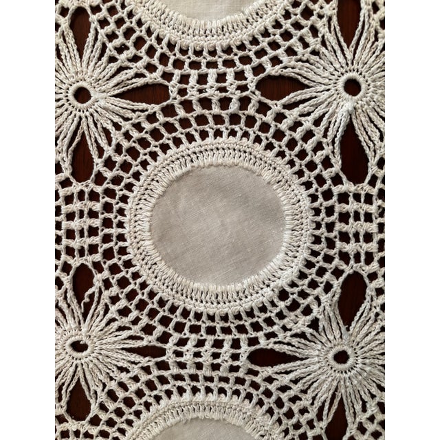 1980s Vintage (1980’s)Handcrafted Cotton Game Cloth For Sale - Image 5 of 6