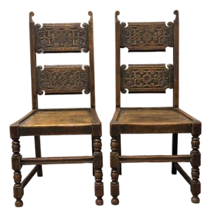 Antique English Chairs - A Pair
