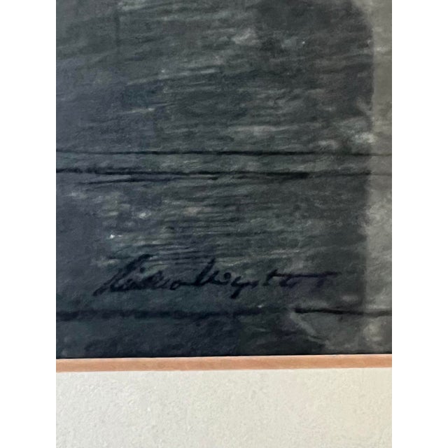 Vintage Framed & Matted Prints by Andrew Wyett Collection of 3 For Sale - Image 9 of 9