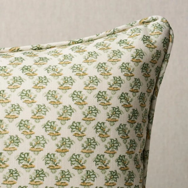 This pillow features Oleander Indoor/Outdoor by Mark D. Sikes for Schumacher with a self welt finish. Inspired by...