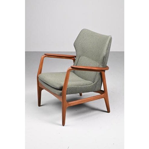 Wingback Chair Edith by Aksel Bender Madsen for Bovenkamp For Sale - Image 10 of 10
